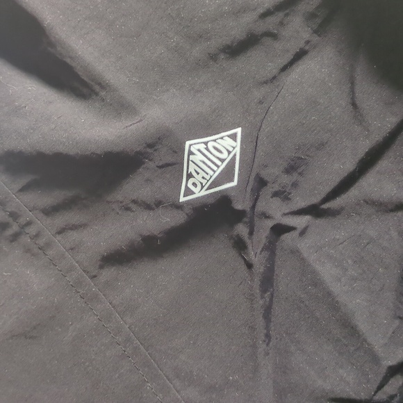 Danton 🇯🇵 Japan Hooded Windbreaker/Showerproof Jacket Medium Black - Picture 3 of 12